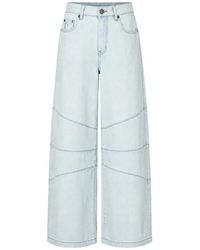One Teaspoon - Barrel Wide-Leg Jeans - Lyst
