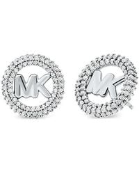 Michael Kors - Ohrringe Mit Logo - Lyst