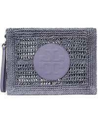 Tory Burch - Ella Hand-Crocheted Pouch - Lyst