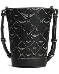 Zadig & Voltaire - Beuteltasche mit Logo-Print - Lyst