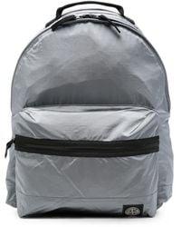 Stone Island - Logo-Patch Zip-Around Backpack - Lyst