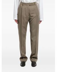 Studio Nicholson - Pin-Tuck Tailored Trousers - Lyst