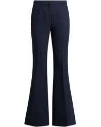 Etro - Flared Tricotine Trousers - Lyst