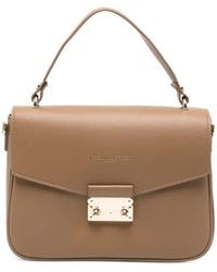 ADRIANNA FERETTI - Leather Tote Bag - Lyst