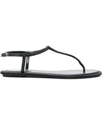 Rene Caovilla - Diana Low Jewel Sandals - Lyst
