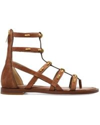 MICHAEL Michael Kors - Suede Sandals "Noa" - Lyst