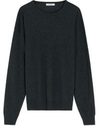 Lemaire - Crew Neck Wool-Blend Sweater - Lyst