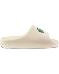 Lacoste - Sandali Slides Serve 2.0 - Lyst