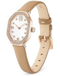 Swarovski - Dextera Crystal-Embellished Octagon-Face 30Mm Watch - Lyst