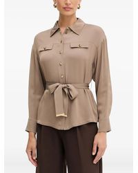 Marciano - Pocket-Belted Shirt - Lyst