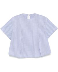 Sacai - Camicia A Righe - Lyst