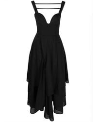 A.W.A.K.E. MODE - Kleid Mit Rüschen - Lyst