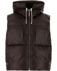 Jil Sander - キルティング フーデッドベスト - Lyst