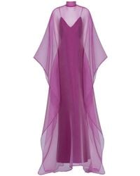 ‎Taller Marmo - Sphinx Semi-Sheer Organza Gown - Lyst