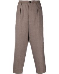 Marni - Pantalon droit en laine - Lyst