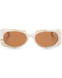 Michael Kors - Rectangle-frame Sunglasses - Lyst
