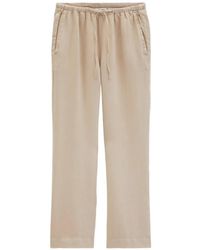 Marc O' Polo - Drawstring-Waist Straight Trousers - Lyst