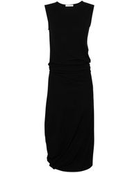 Lemaire - Cotton Twisted Dress - Lyst