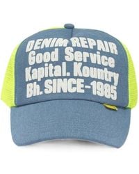 Kapital - Logo-Print Mesh-Panel Baseball Cap - Lyst