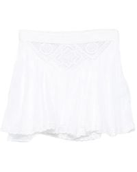 Isabel Marant - Minifalda Goldie con ribete de encaje - Lyst