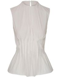 KHAITE - Westin Silk Top - Women's - Silk - Lyst