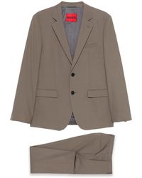 HUGO - Traje De Mezcla De Lana Con Botones - Lyst
