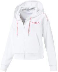 PUMA - Full-Zip Chase Hoodie - Lyst