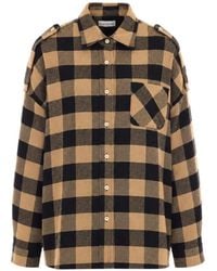 TRUE AVENUE - Check-Print Baggy Shirt - Lyst