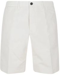 Incotex - Bermudas De Corte Recto - Lyst