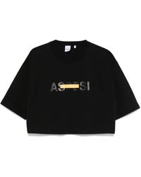 Aspesi - Logo-Print T-Shirt - Lyst