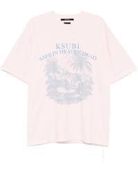 Ksubi - T-Shirt Paradiso Eyes Ss - Lyst