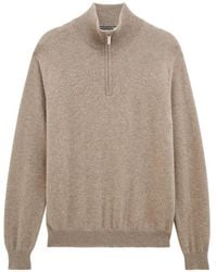 Pringle of Scotland - Quarter-Zip Cashmere Sweater - Lyst