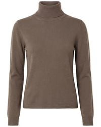 Max Mara - Pull Côtelé À Col Roulé Educata - Lyst