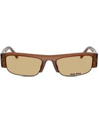 Miu Miu - Vedette Sunglasses - Lyst