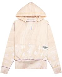 Advisory Board Crystals - X La Lakers Wood-Grain Star-Print Hoodie - Lyst