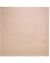 Ferragamo - Silk Jacquard Shawl - Lyst