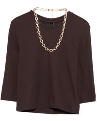 Pinko - Ensemble T-Shirt-Legging À Détail Logo - Lyst