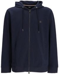 BOSS - Double B Hoodie Met Monogram-Patch - Lyst