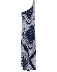 Sandro - Maxikleid Mit Paisley-Print - Lyst