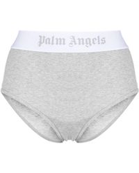 Palm Angels - Logo-waistband Cotton Briefs - Lyst