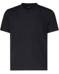 Fedeli - Short-Sleeved Linen T-Shirt - Lyst