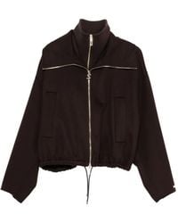 Sportmax - Veste À Col Superposé - Lyst