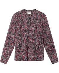 Isabel Marant - Maria Blouse Met Bloemenprint - Lyst