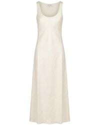 Rohe - Scoop-Neck Satin Maxi Dress - Lyst