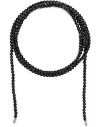 Tom Wood - Larvikite bead necklace - Lyst