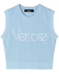 Versace - 1978 Re-edition Logo Vest - Lyst