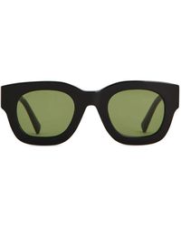 Tod's - Zonnebril Met Geometrisch Montuur En Logo - Lyst