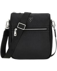 Guess - Milano Triangle Logo Cross Body Bag - Lyst