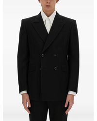 McQueen - Double-Breasted Tailored Blazer - Lyst
