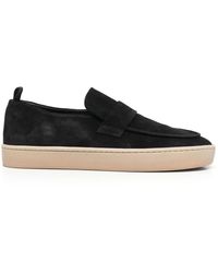 Officine Creative - Slip-on Suede Sneakers - Lyst